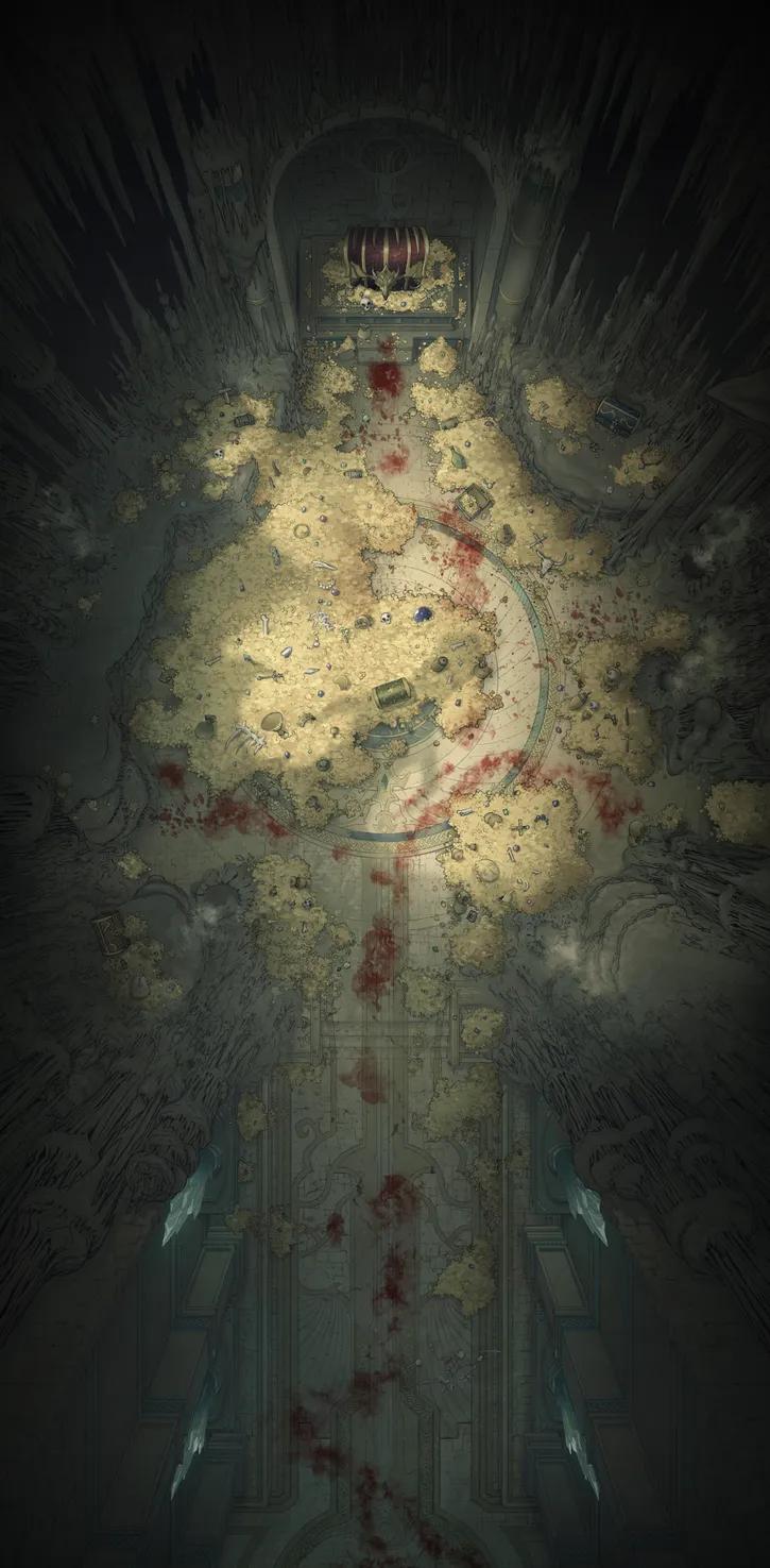 Dragon's Hoard map, Massacre variant
