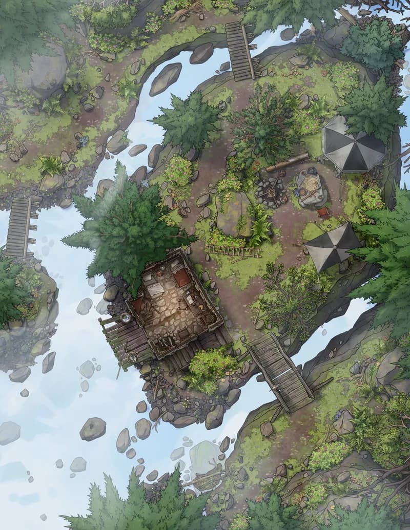 Knight's Refuge map, Sky variant