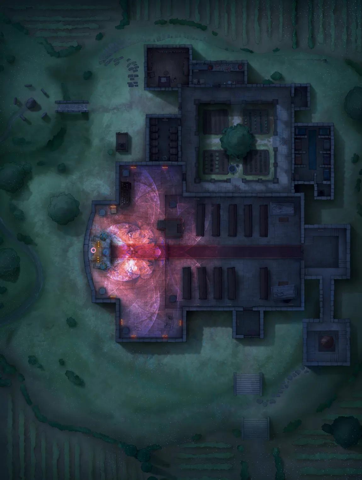 Pseudodragon Lair map, Ritual variant