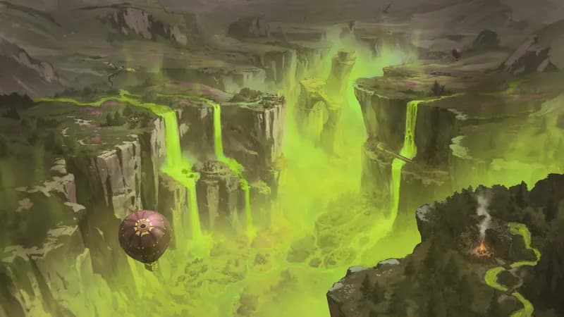 Verdant Ravine map, Toxic variant