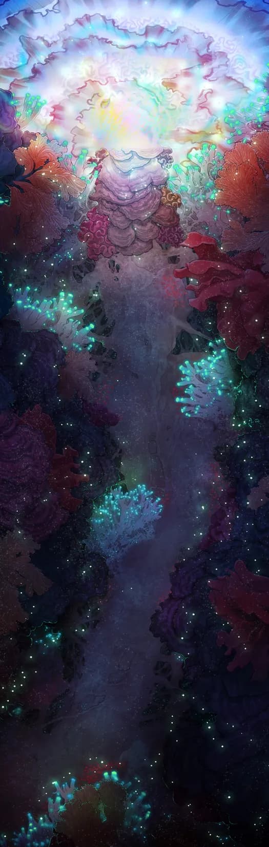Mycelial Gate map, Original Night variant