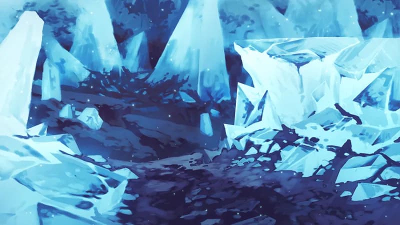 Megalith Gate map, Crystal Valley Blue variant