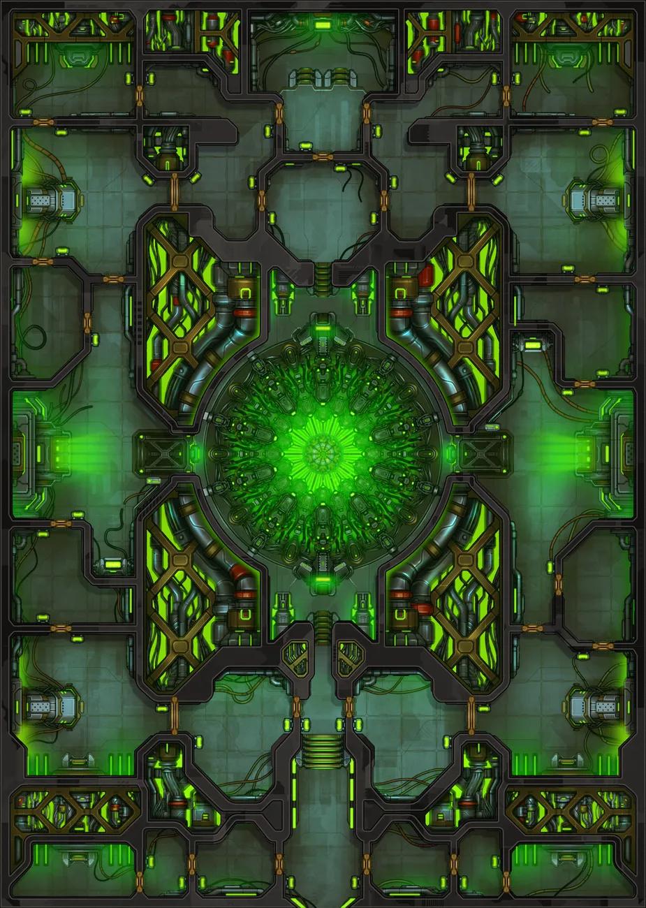 Cyborg Cube map, Original variant