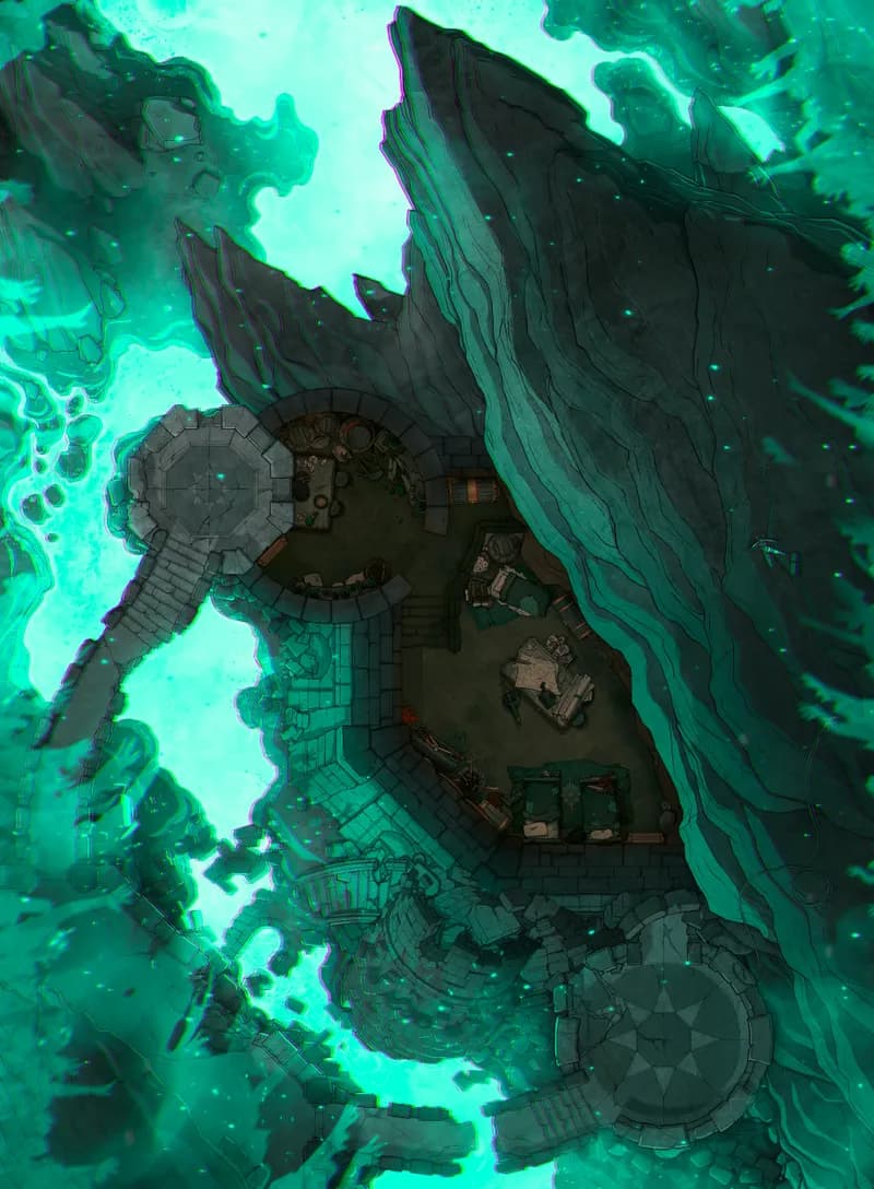 Dragonlands Fort map, Haunted variant