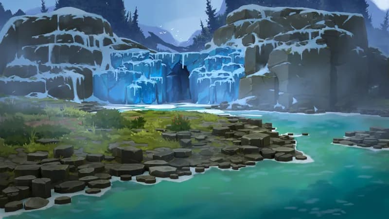 Melting Glacier map, Original Day variant