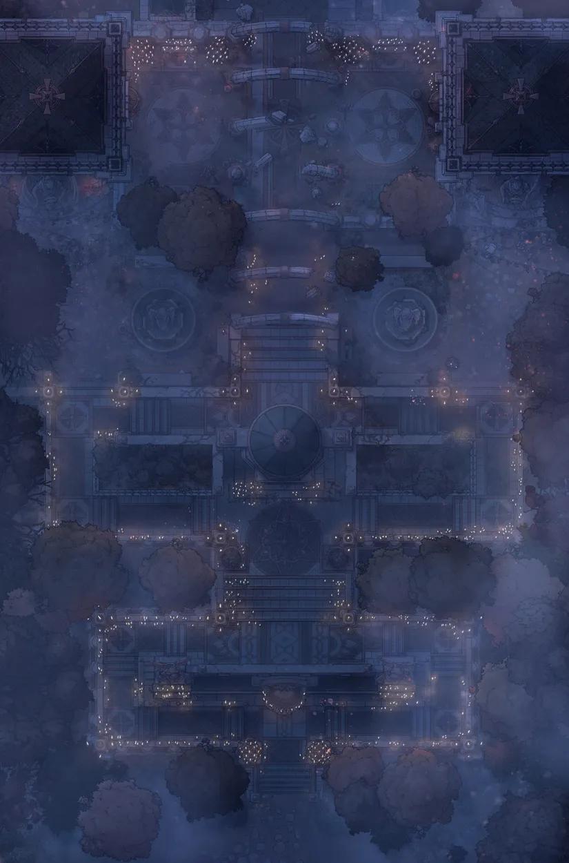 Candlestair Shrine map, Fog variant