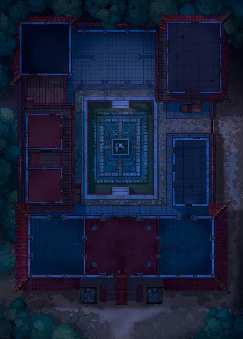 Wuxia Tavern map, Empty Night variant