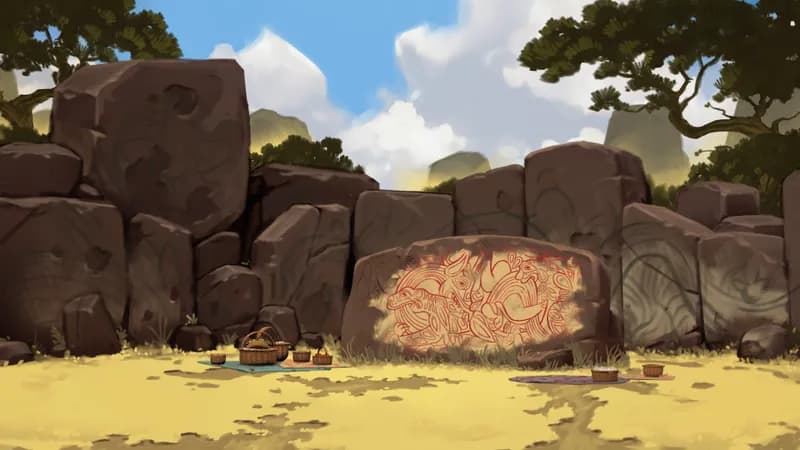 Dragon's Memorial map, Desert variant