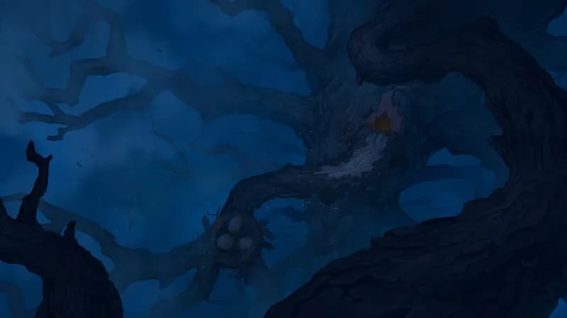 Yggdrasil Branch Overlook map, Original Night variant