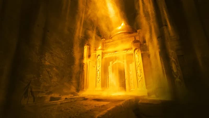 Tomb of Sand map, Midas Touch variant