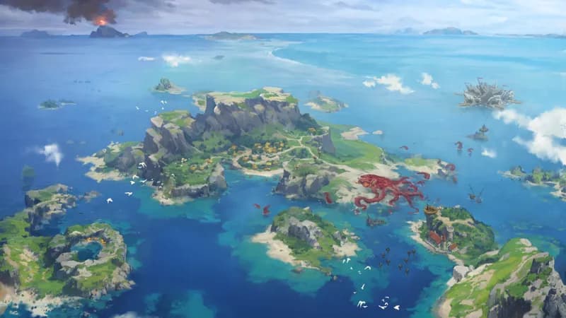 Pirate Islands map, Original Day variant