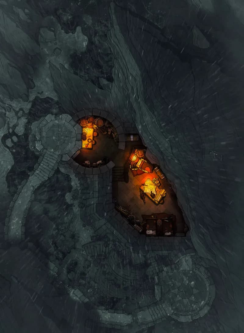 Dragonlands Fort map, Rain variant