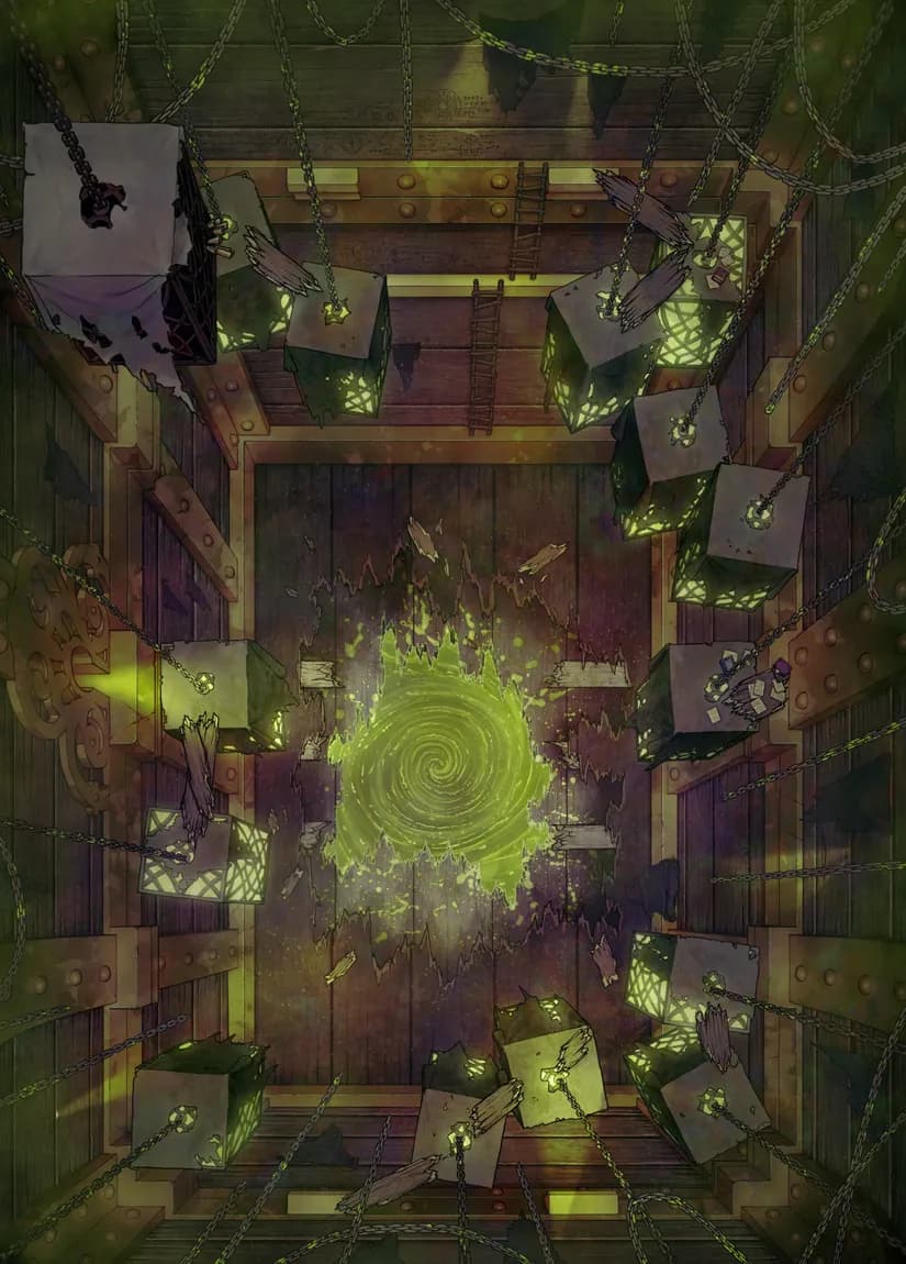 Wizard Prison Part 7 map, Toxic variant