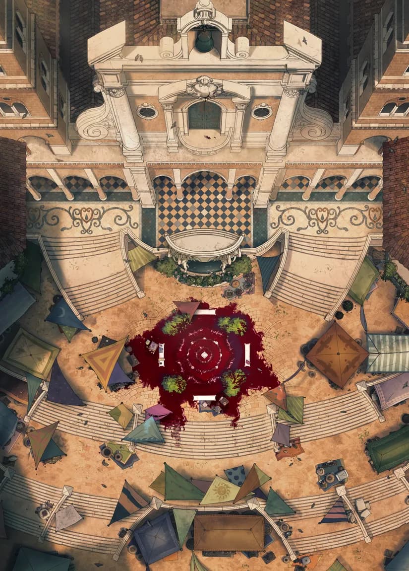 Magisters Market map, Blood Omen variant