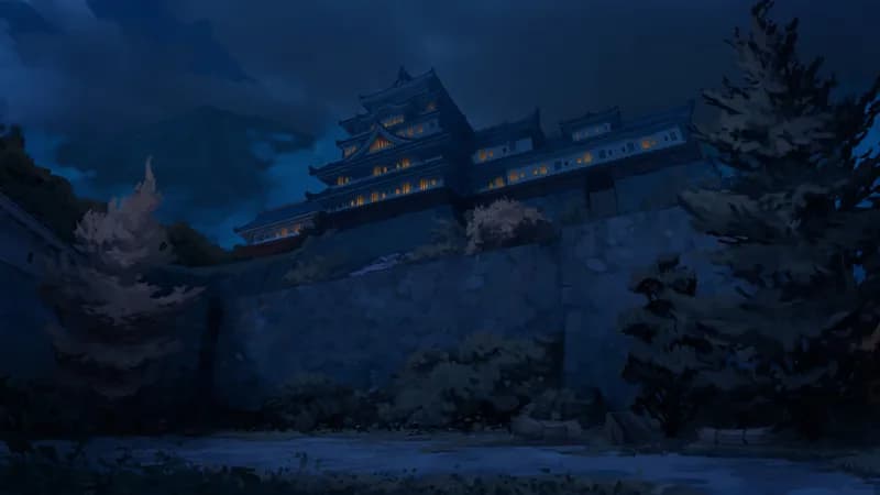 Japanese Castle map, Original Night variant