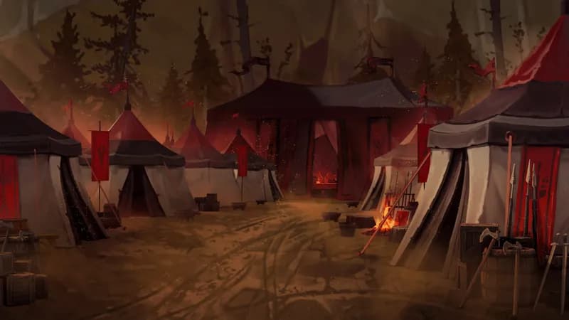 Medieval War Tents map, Evil Camp variant