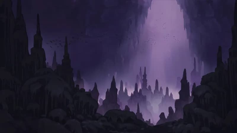 Drow Manor map, Cave variant