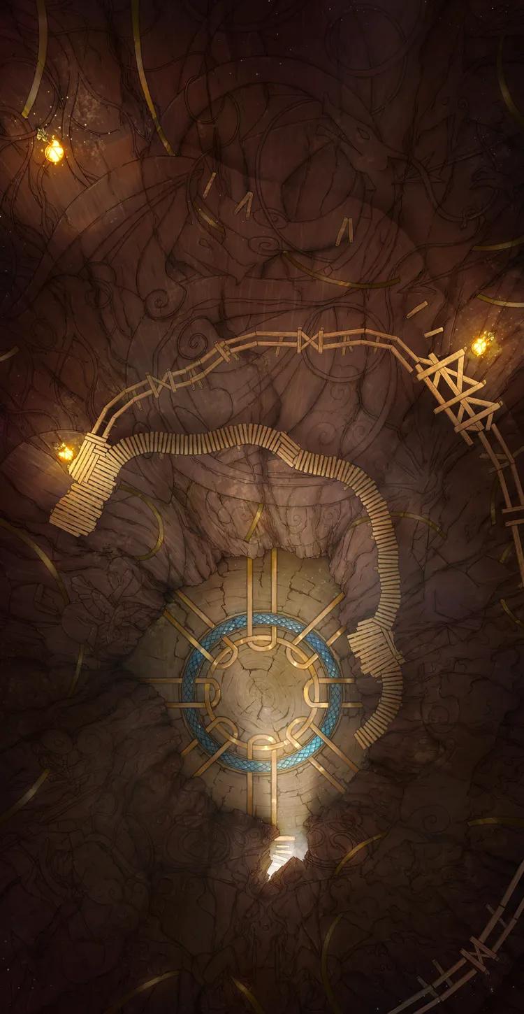 Yggdrasil Trunk map, Under Construction variant