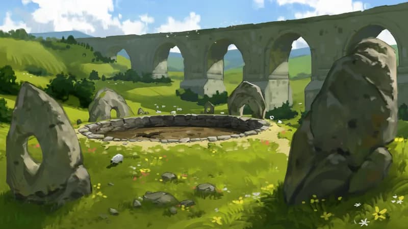 Burial Barrow map, Original Day variant