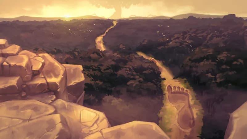 Land of Giants map, Sunset variant