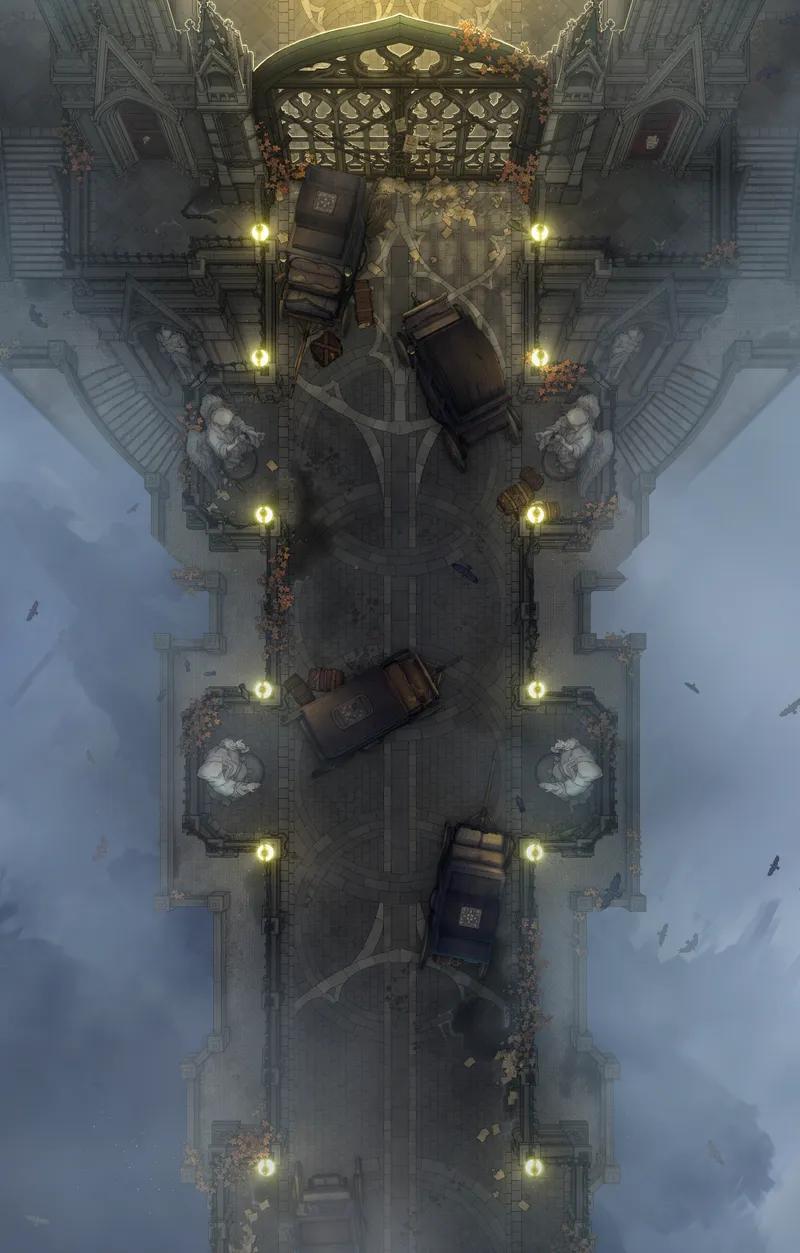 Processional Avenue map, Sky variant
