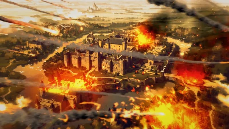 Royal Palace map, Asteroids variant