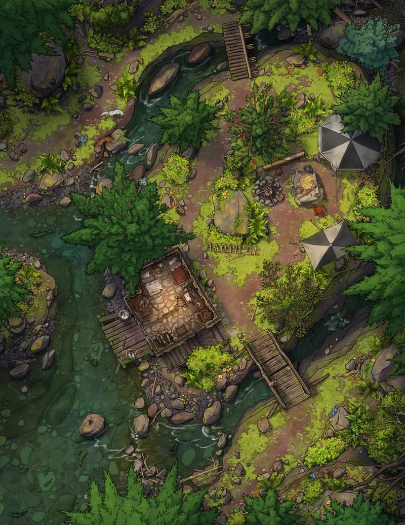 Knight's Refuge map, Duck Vs Crab variant