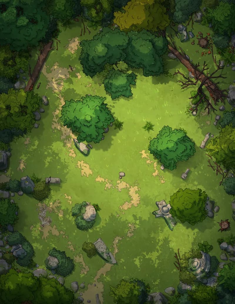 Young Adventurer's Hideout map, Natural Day variant