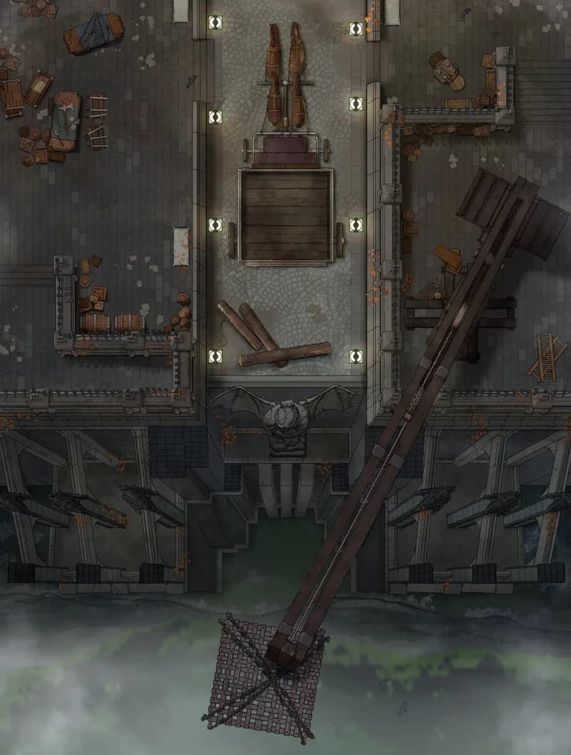Wyrm Winch map, Original Night variant