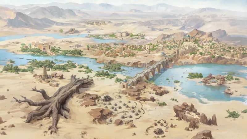 Sand Sea map, Original Day variant