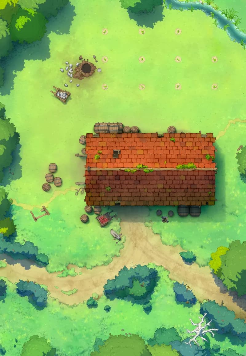 Ages of the Vale: Apple Press map, Roof Well Digging Day variant