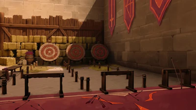 Palace Guard Chambers map, Red variant
