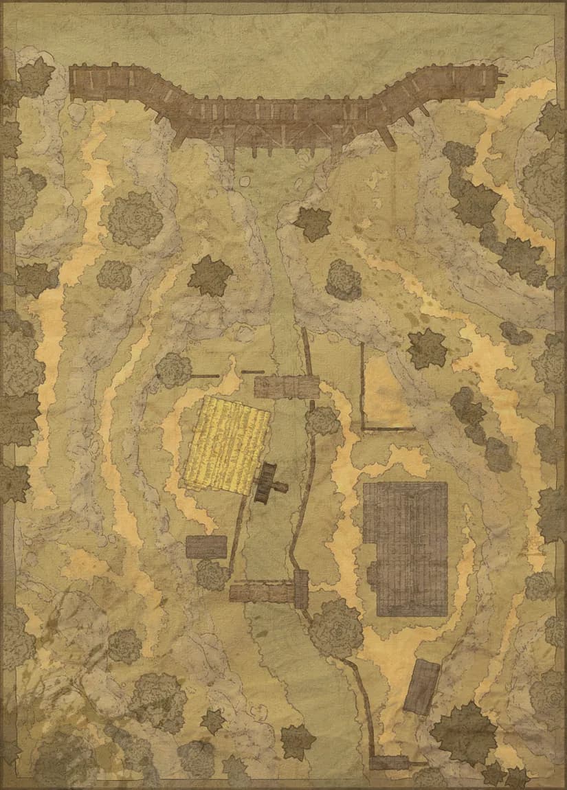 Riverside Mill map, Map variant