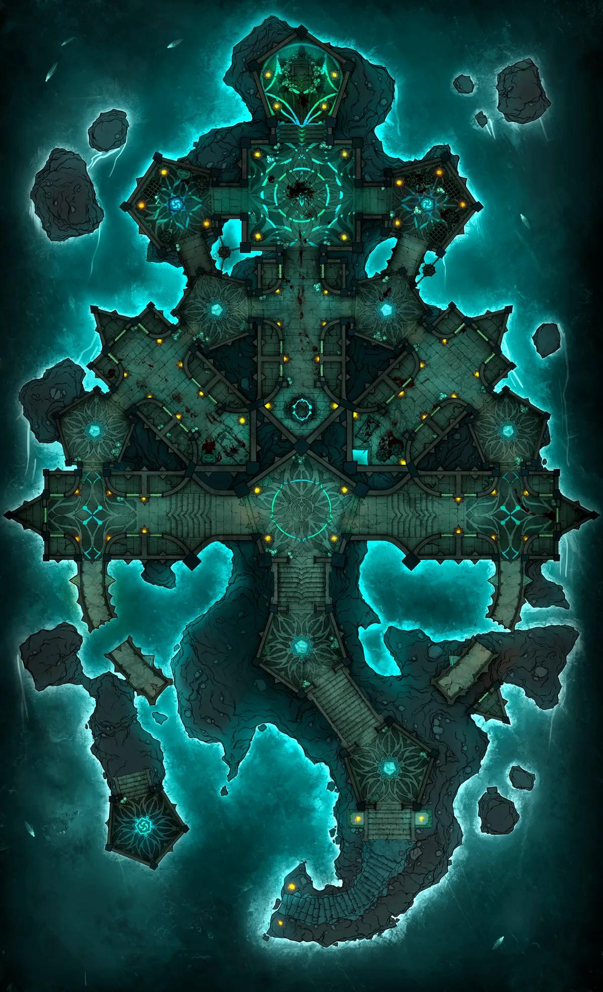 Hellfire Prison map, Ethereal Prison variant