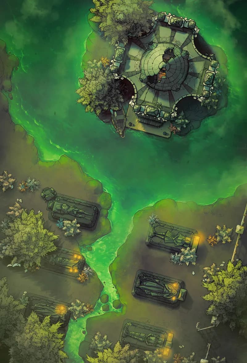 Frozen Tombs map, Toxic variant