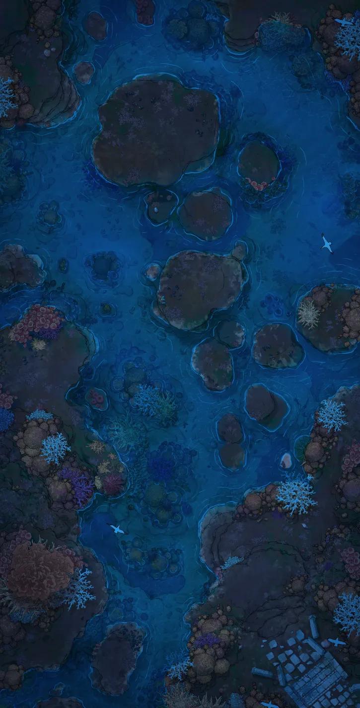Dead Angel Reef map, Original No Angel Night variant