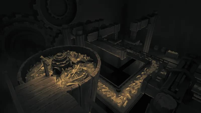 Bone Mill Interior map, Void variant