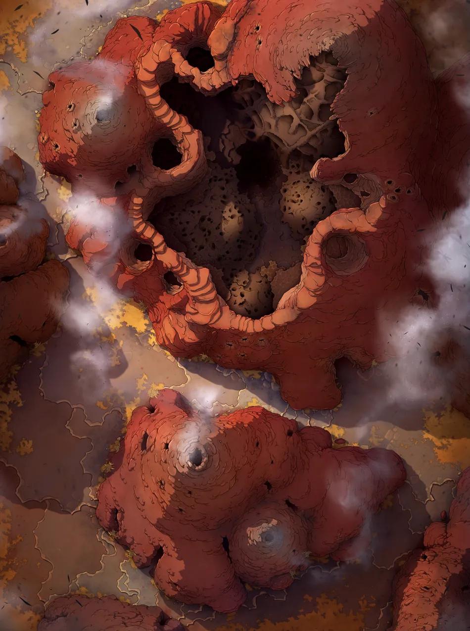 Insectoid Hive map, Original Day variant
