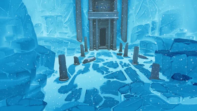 Blue Dragon Lair map, Ice Temple variant
