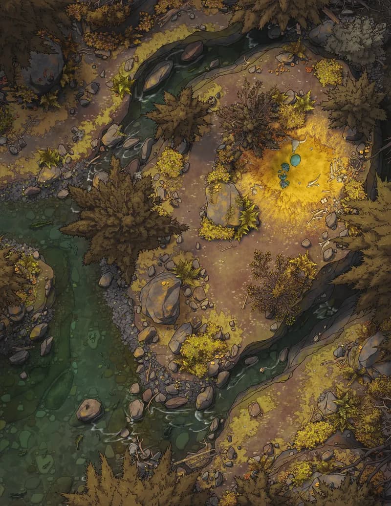 Knight's Refuge map, The Nest variant