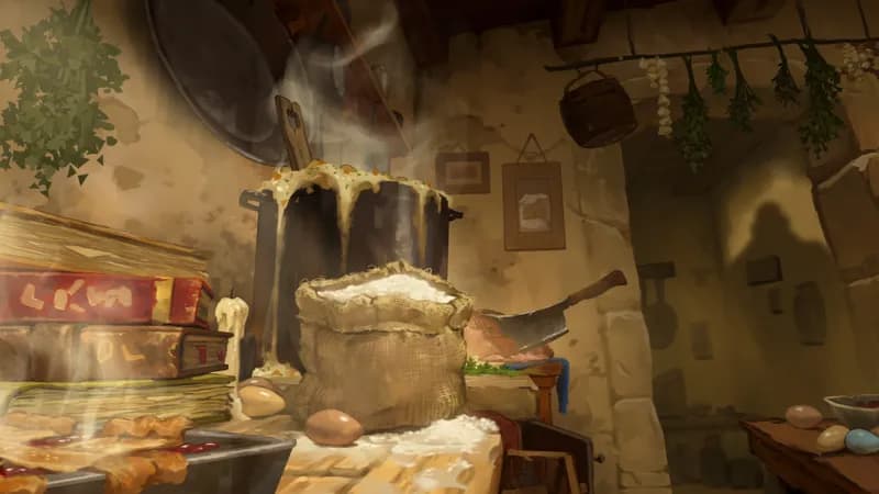 Giant Kitchen map, Original Day variant