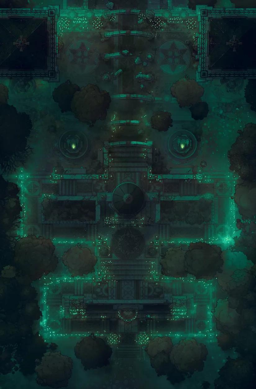 Candlestair Shrine map, Haunted variant