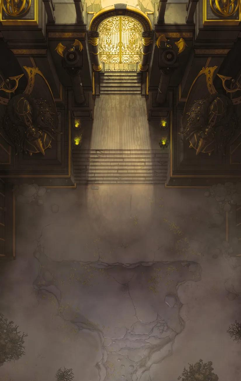 Gate of Angels map, Purgatory variant