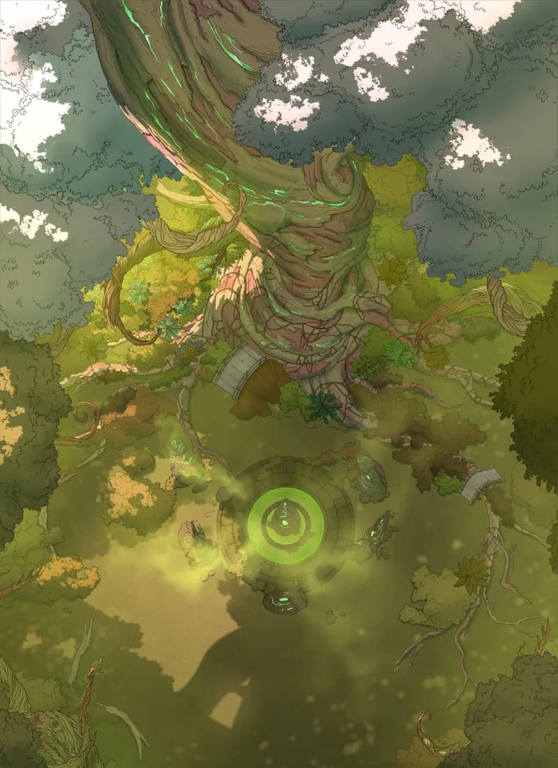 Sacred Grove map, Toxic variant