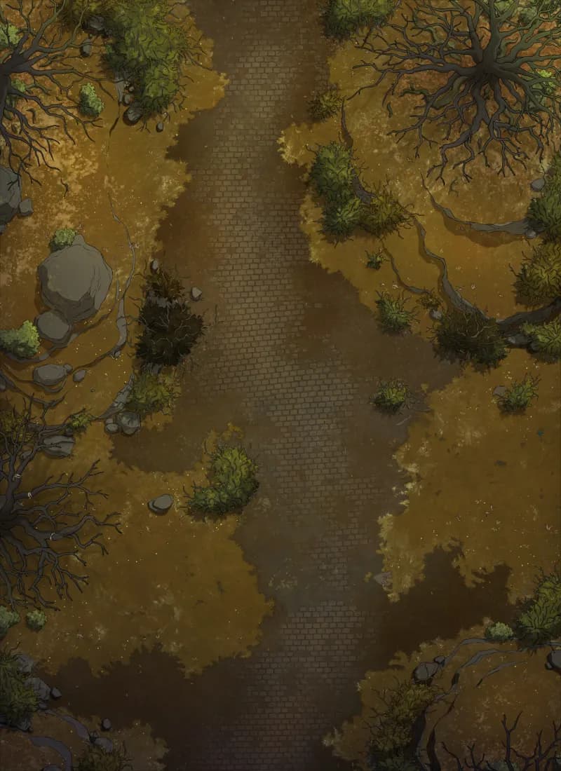 Battlefield Bridge Blockade map, Forest Trail variant