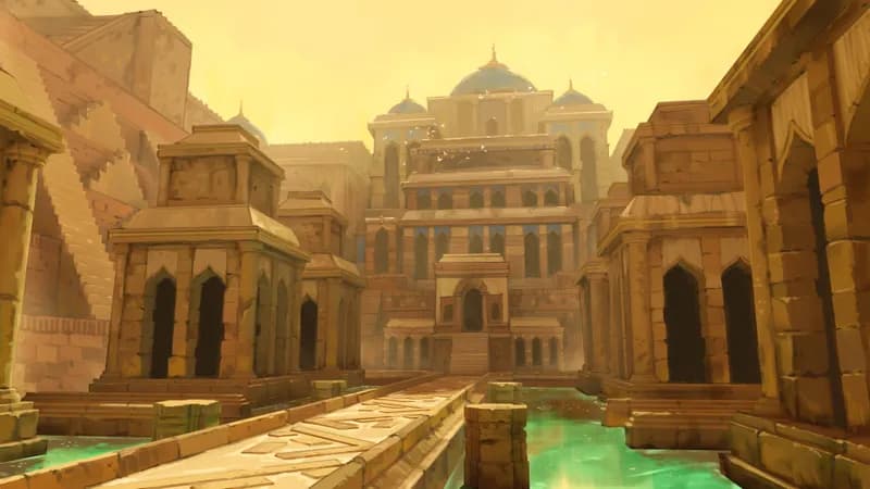 Ancient Stepwell map, Original Day variant