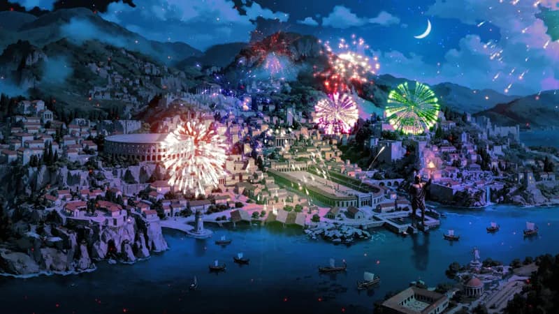 Ancient City map, Celebration variant