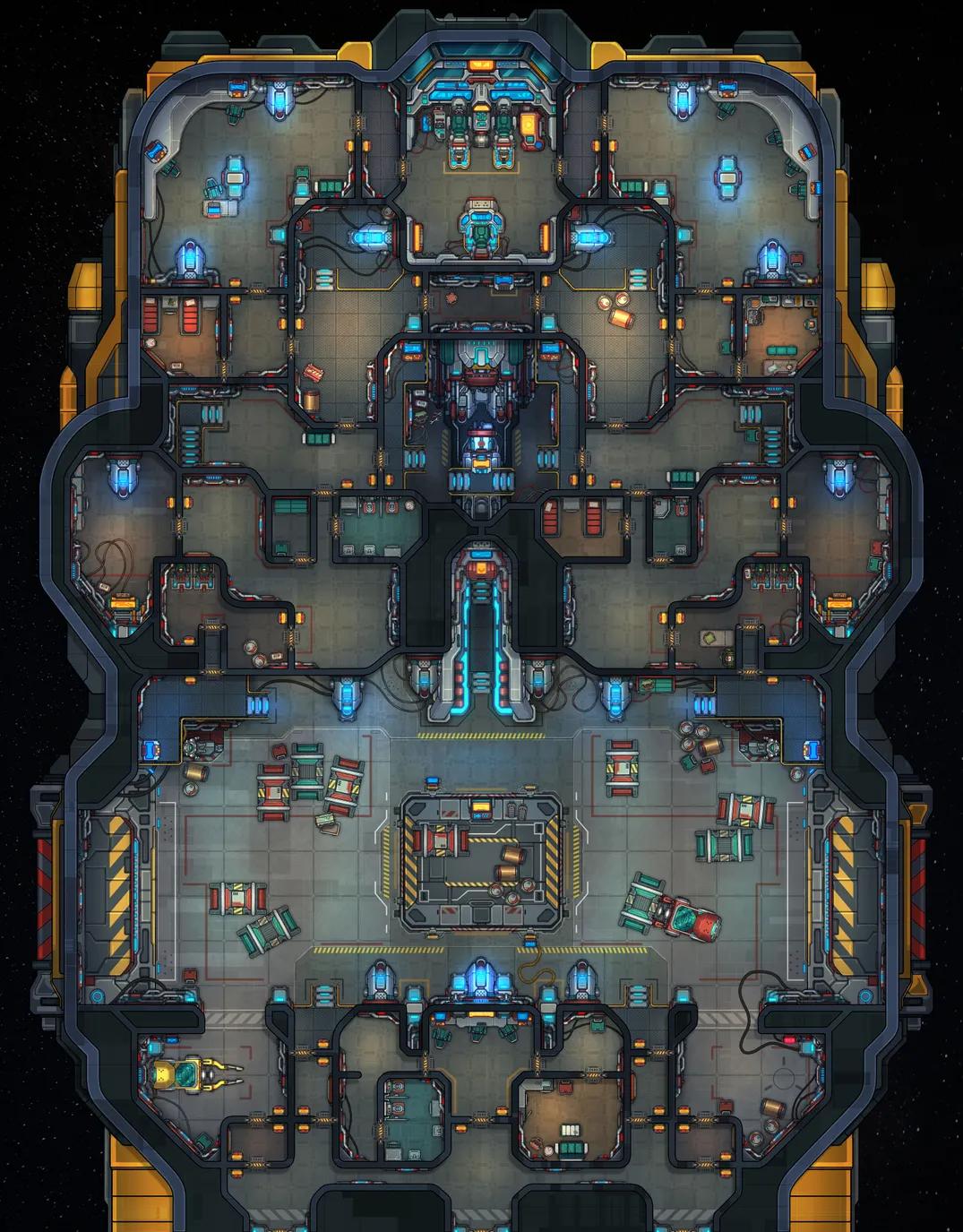 The Magnus Starship map, Part 1 Original variant