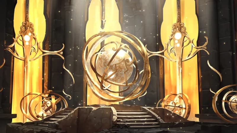 Ancient Tech Treasury map, Opulant variant