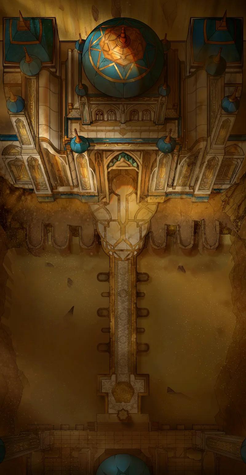 Tomb of Sand map, No Sand Fall variant